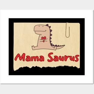 Mama Saurus Posters and Art